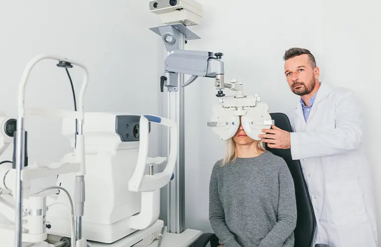 Klinik — oküler elektrofizyoloji birimi